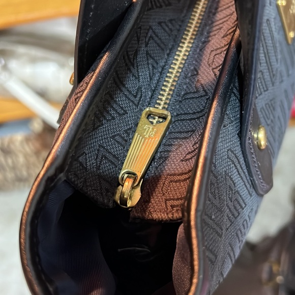 Lauren by Ralph Lauren Fabric Shoulder Bag - Picture 4 of 7